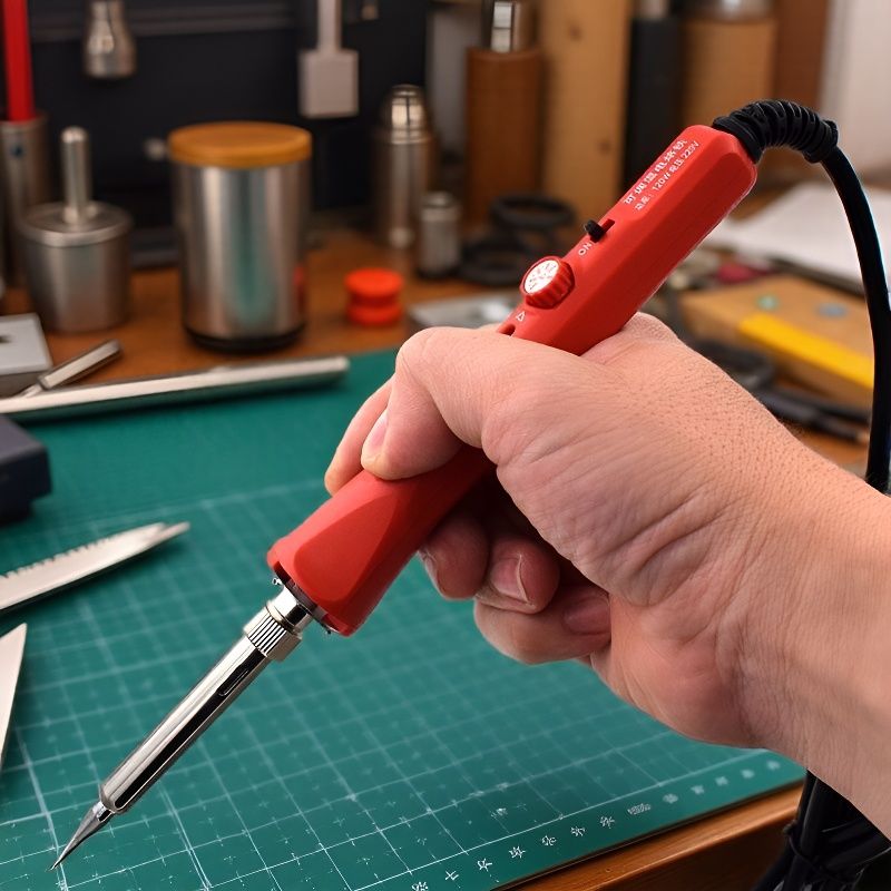 120W Red Soldering Iron